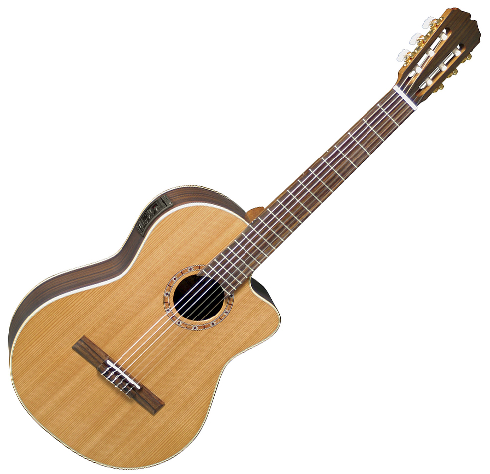 Sierra SC145CE Palisades Solid Cedar Top Acoustic Electric Classical 